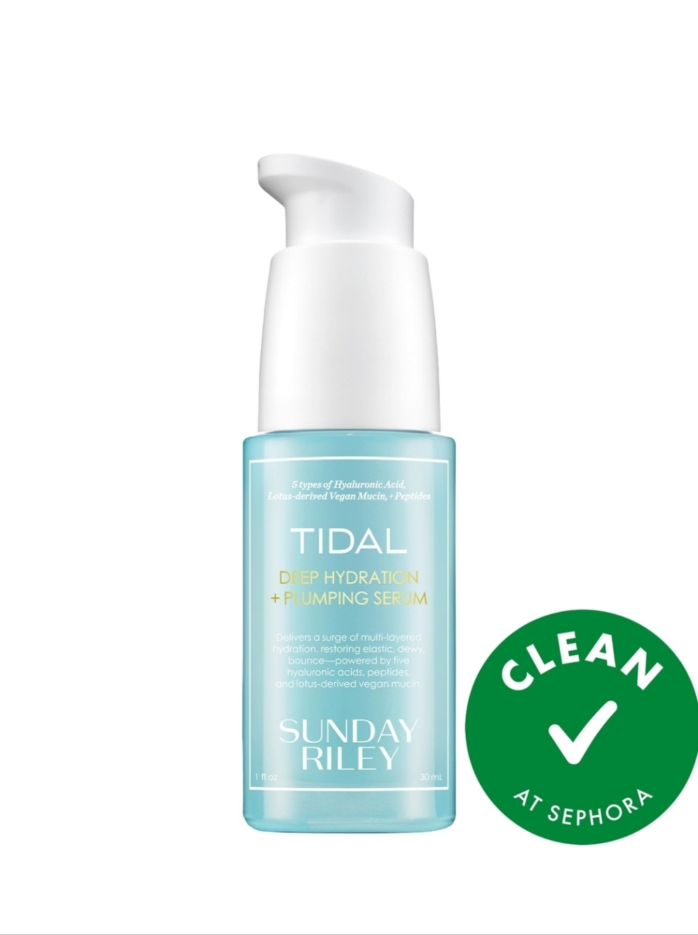 HOLD FOR @adrianb1984- NIB Sunday Riley Tidal - Hydration Plumping Serum, 1 Oz